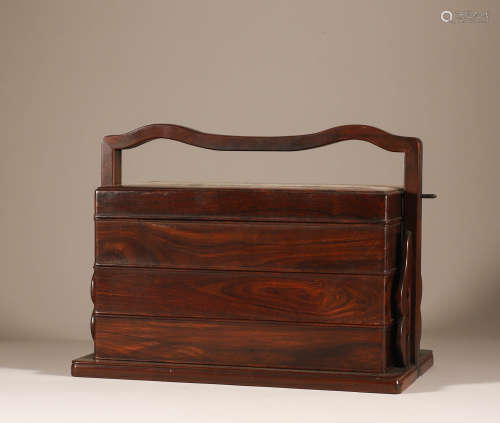 Qinghuang pear wooden box