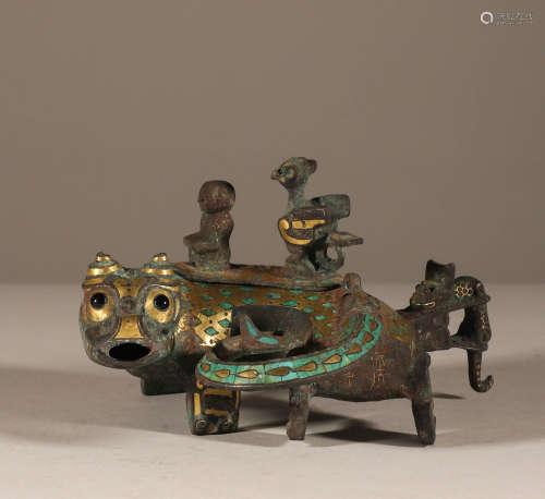 Bronze beast of Han Dynasty