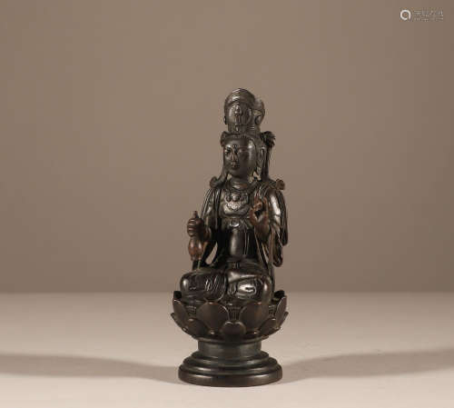 Ming bronze Buddha