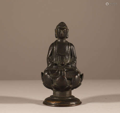 Bronze Buddha in Ming Dynasty