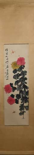 Painting: Chrysanthemum by Qi Baishi