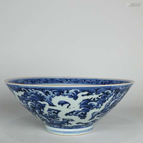 Chinese Blue-and-white Bowl