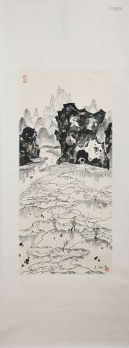 Landscape Painting by Wu Guanzhong