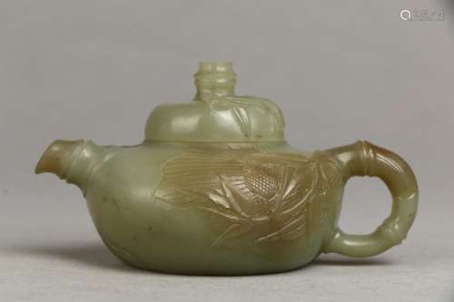 Hetian Jade Teapot