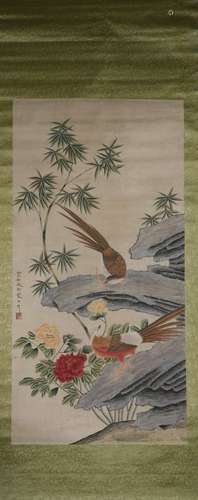 Painting :Flowers and Birds by Emperor Huizong