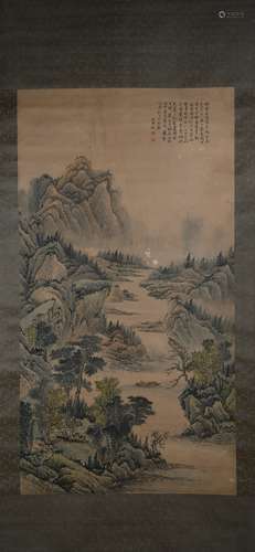 Landscape Painting by Wang Shimin