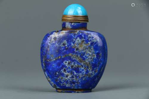 Lapis Lazuli Snuff Bottle