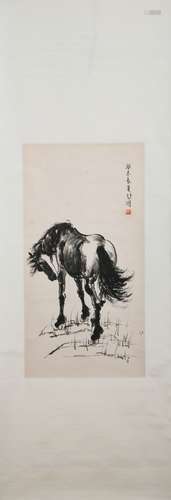 Painting:Horse by Xu Beihong