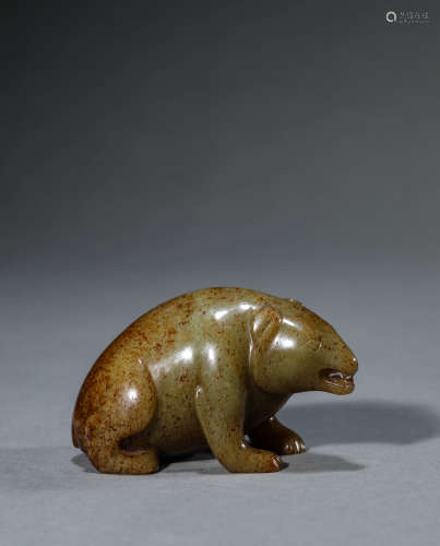 A Chinese Jade Bear