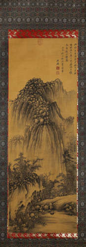 A Chinese Scroll Painting by Wan Jian