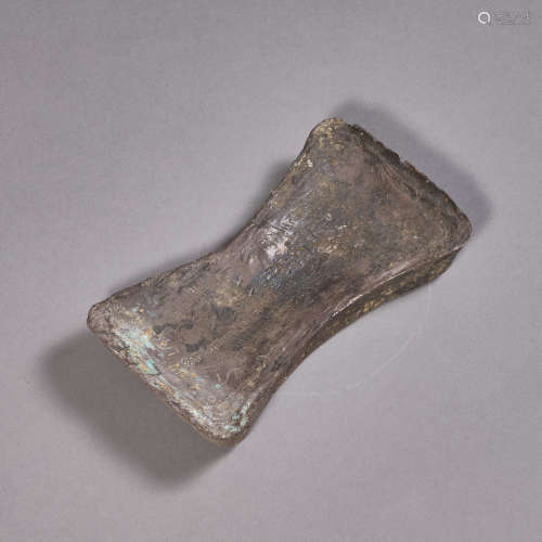 A Chinese Silver Ingot