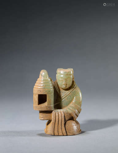 A Chinese Jade Figure