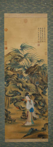 A Chinese Scroll Painting by Tang Yin