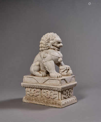 A Chinese Stone Lion