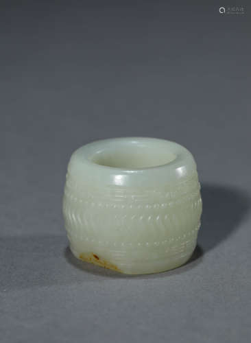 A Chinese Jade Ring