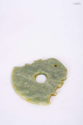 Chinese Celadon Jade Axe