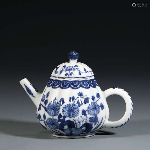 Blue And White Porcelain Pot, China