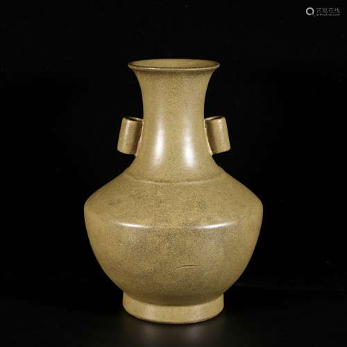 Brown Glaze Porcelain Bottle, China