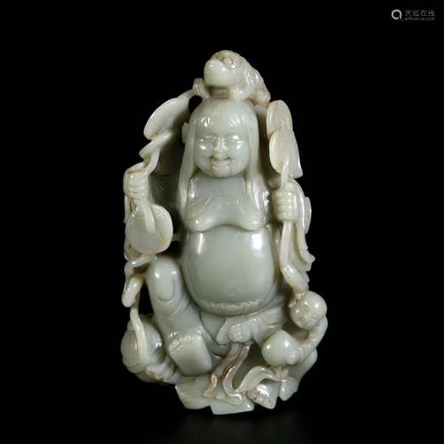 Jade Buddha Ornament, China