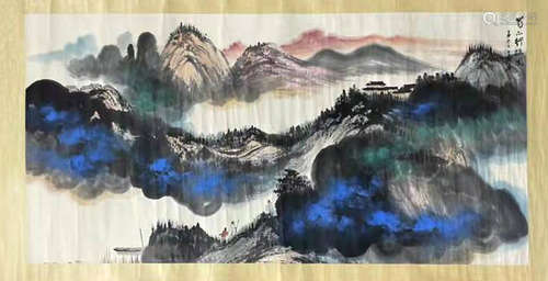 Ink Painting - Zhang Daqian Painted Landscapes, China