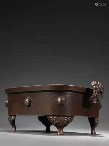 Bronze Incense Burner, China