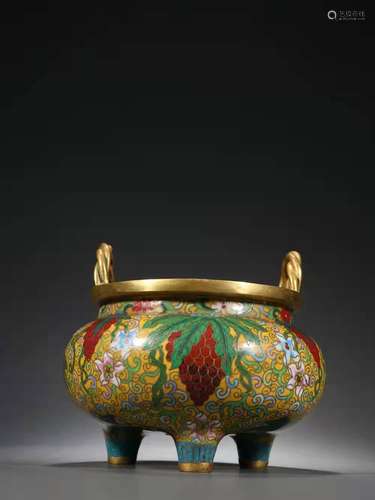 Enamel Color Incense Burner, China