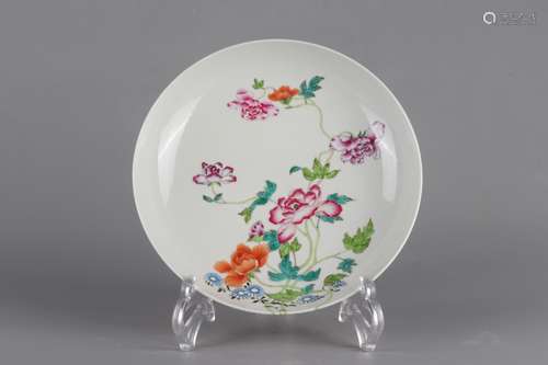 Qing Dynasty Tongzhi Period Famille Rose Porcelain 