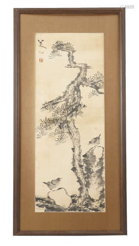 Chinese Bird Painting by Bada Shanren