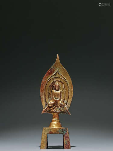 Gilt Bronze Figure of Buddha