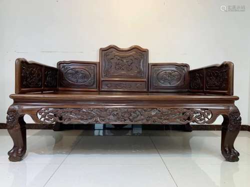 Hongmu Couch Bed