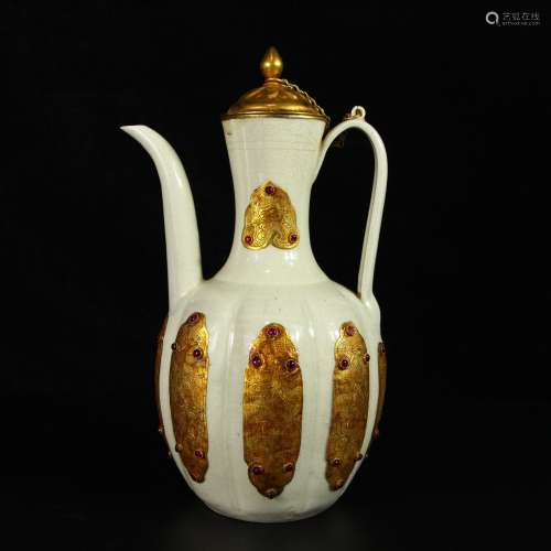Gold Covered Ewer