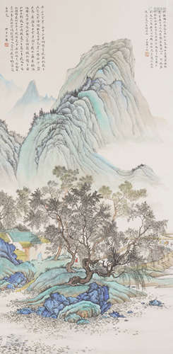 Chinese Landscape Painting by Chen Shaomei