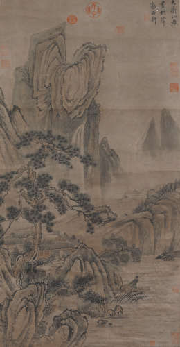 Chinese Landscape Painting by Huang Gongwang