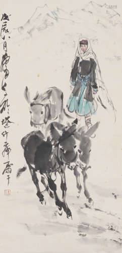 The Donkeys,by Huang Zhou