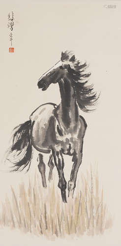 The Horse，by Xu Beihong