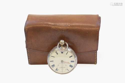 A silver open faced lever pocket watch, signed Gerd Hornby, ...