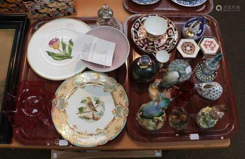 A selection of 20th century ceramics and glassware, includin...