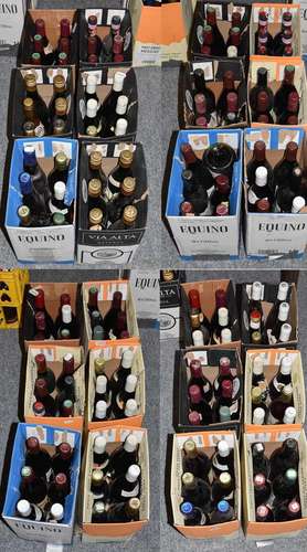 A large quantity of assorted world wines in twenty-eight box...