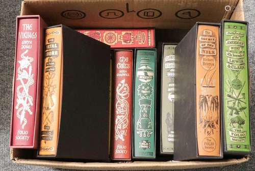 Folio Society. A collection of 13 Folio society editions, ma...