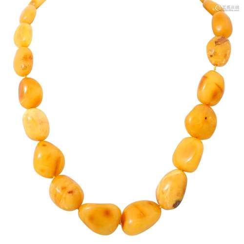 Bernsteincollier Butterscotch,