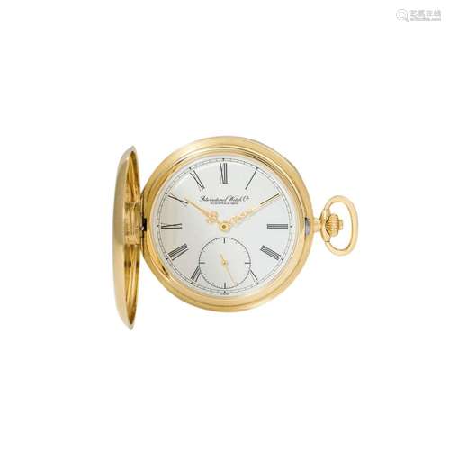 IWC Vintage Savonette Taschenuhr, Ref. 5404. Aus 1987.