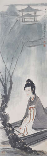 Chinese Figure Painting by Fu Baoshi