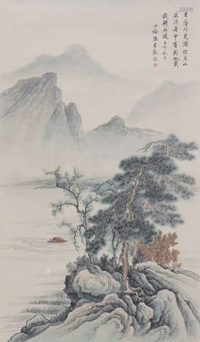 Chinese Landscape Painting by Chen Shaomei