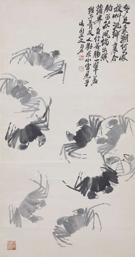 The Crab，by Qi Baishi