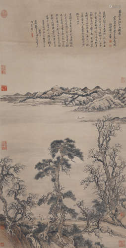 Chinese Landscape Painting by Wang Hui