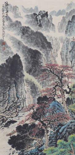 Chinese Landscape Painting by Guan Shanyue