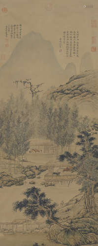 Chinese Landscape Painting by Shen Zhen