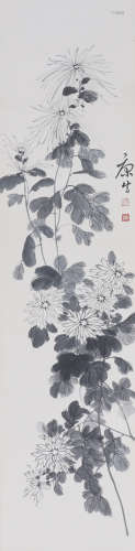 Chinese Flower Painting by Kang Sheng