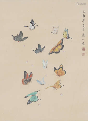 The Butterflies，by Lu Xiaoman
