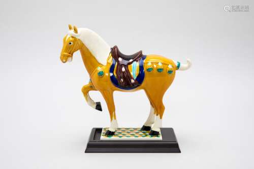 AN ACERA TANGCAI MODEL OF A HORSE